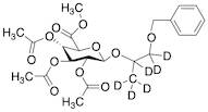 Propylene Glycol β-D-Glucopyranosiduronic Acid Benzyl Ester 2,3,4-Triacetate-d6