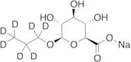 Propyl-d7 β-D-Glucuronide Sodium Salt