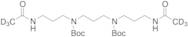 Propane-1,3-diylbis((3-acetamidopropyl)carbamic Acid) di-tert-Butyl Ester-d6