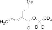 (E/Z)-2-Propyl-2,4-pentadienoic Acid Ethyl Ester-d5