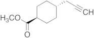 trans-4-(2-Propynyl)cyclohexanecarboxylic Acid Methyl Ester