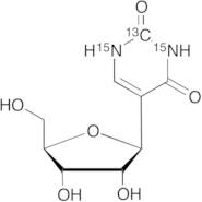 b-Pseudouridine-13C, 15N2