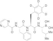 N-(2-Pyrazinylcarbonyl)-L-phenylalanyl-N-[(1R)-1-borono-3-methylbutyl]-L-phenylalaninamide-d5