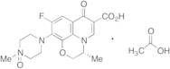 (R)-Ofloxacin N-Oxide Acetic Acid Salt (Mixture of N-Oxide Diastereomers)