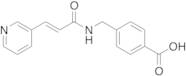 E-4-((3-(Pyridin-3-yl)acrylamido)methyl)benzoic Acid