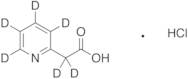 2-Pyridylacetic Acid-d6 Hydrochloride (d5 Major)