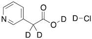 3-Pyridylacetic-α,α-d2 Acid-OD DCl