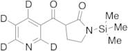 3-(3-Pyridinylcarbonyl-D4)-1-(trimethylsilyl)-2-pyrrolidinone