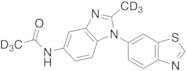 N-[1-(6-Benzothiazolyl)-2-methyl-1H-benzimidazol-5-yl]acetamide-d6