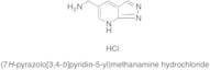 (7H-Pyrazolo[3,4-b]pyridin-5-yl)methanamine Hydrochloride