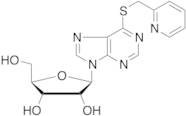 6-(2-Pyridylmethylthio)-9-β-D-ribofuranosyl-9H-purine