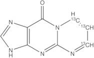 Pyrimido[1,2-a]purin-10(1H)-one-13C3