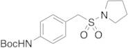 (4-((Pyrrolidin-1-ylsulfonyl)methyl)phenyl)carbamic Acid tert-Butyl Ester