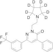 4-Phenyl-2-[2-(1-pyrrolidinyl)ethyl]-6-[3-(trifluoromethyl)phenyl]-3(2H)-pyridazinone-d8