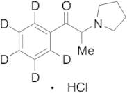 alpha-Pyrrolidinopropiophenone-d5 Hydrochloride