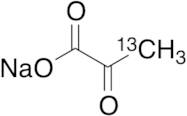 Pyruvic Acid-13C Sodium Salt