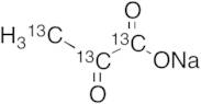 Pyruvic Acid-13C3 Sodium Salt