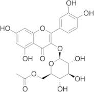 Quercetin-3-O-beta-D-glucopyranosyl-6"-acetate