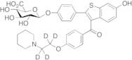 Raloxifene-d4 4’-Glucuronide