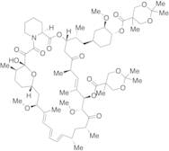 Rapamycin 31,42-Bis(2,2,5-trimethyl-1,3-dioxane-5-carboxylate)