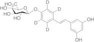trans-Resveratrol-d4 4’-O-beta-D-Glucuronide