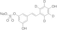 Resveratrol-2',3',5',6'-d4 3-Sulfate Ester Sodium Salt