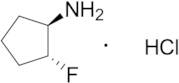 (1R,2R)-2-Fluorocyclopentan-1-amine Hydrochloride