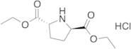 rac-2,5-Diethyl (2R,5R)-Pyrrolidine-2,5-dicarboxylate Hydrochloride