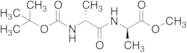 (R)-Methyl 2-((R)-2-(tert-butoxycarbonylamino)propanamido)propanoate