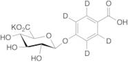 (p-Salicylic Acid-d4) 4-Glucuronide Potassium Salt