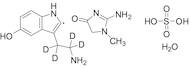 Serotonin-alpha,alpha,beta,beta-D₄ Creatinine Sulfate Complex H₂O