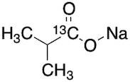 Sodium 2-Methylpropionate-1-13C