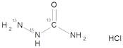 Semicarbazide-13C,15N2 Hydrochloride