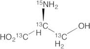 L-Serine -13C3,15N