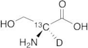 L-Serine 2-13C, 2-D