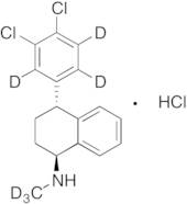 rac-trans-Sertraline-d6 Hydrochloride