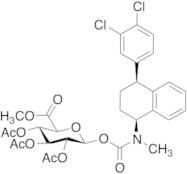 Sertraline Carbamoyl Glucuronide Methyl Ester Triacetate