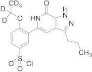 Sildenafil Des(methylpiperazinyl) Chlorosulfone-d5