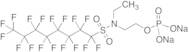 Sodium 2-(N-Ethylperfluorooctane-1-sulfonamido)ethyl Phosphate