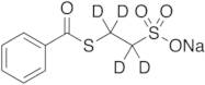 Sodium Benzoylthioethanesulfonate-d4