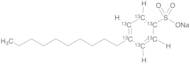 1-Sodium 4-Decylphenyl-13C6 Sulfonate