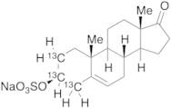 Sodium Prasterone Sulfate-13C3