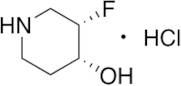 (3S,4R)-3-Fluoropiperidin-4-ol Hydrochloride