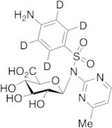 Sulfamerazine N1-Glucuronide-d4