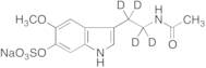 6-Sulfatoxy Melatonin-d4 (Major) Sodium Salt