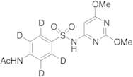 Sulfadimethoxine D4 N4-Acetate