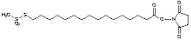 N-Succinimidyloxycarbonylpentadecyl Methanethiosulfonate