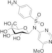 Sulfamonomethoxine-N1-glucosiduronic Acid