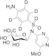 Sulfamonomethoxine-N1-glucosiduronic Acid-d4