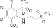 Sodium 2-((2-Ethyl-6-methylphenyl)amino)-2-oxoethanesulfonate-d11